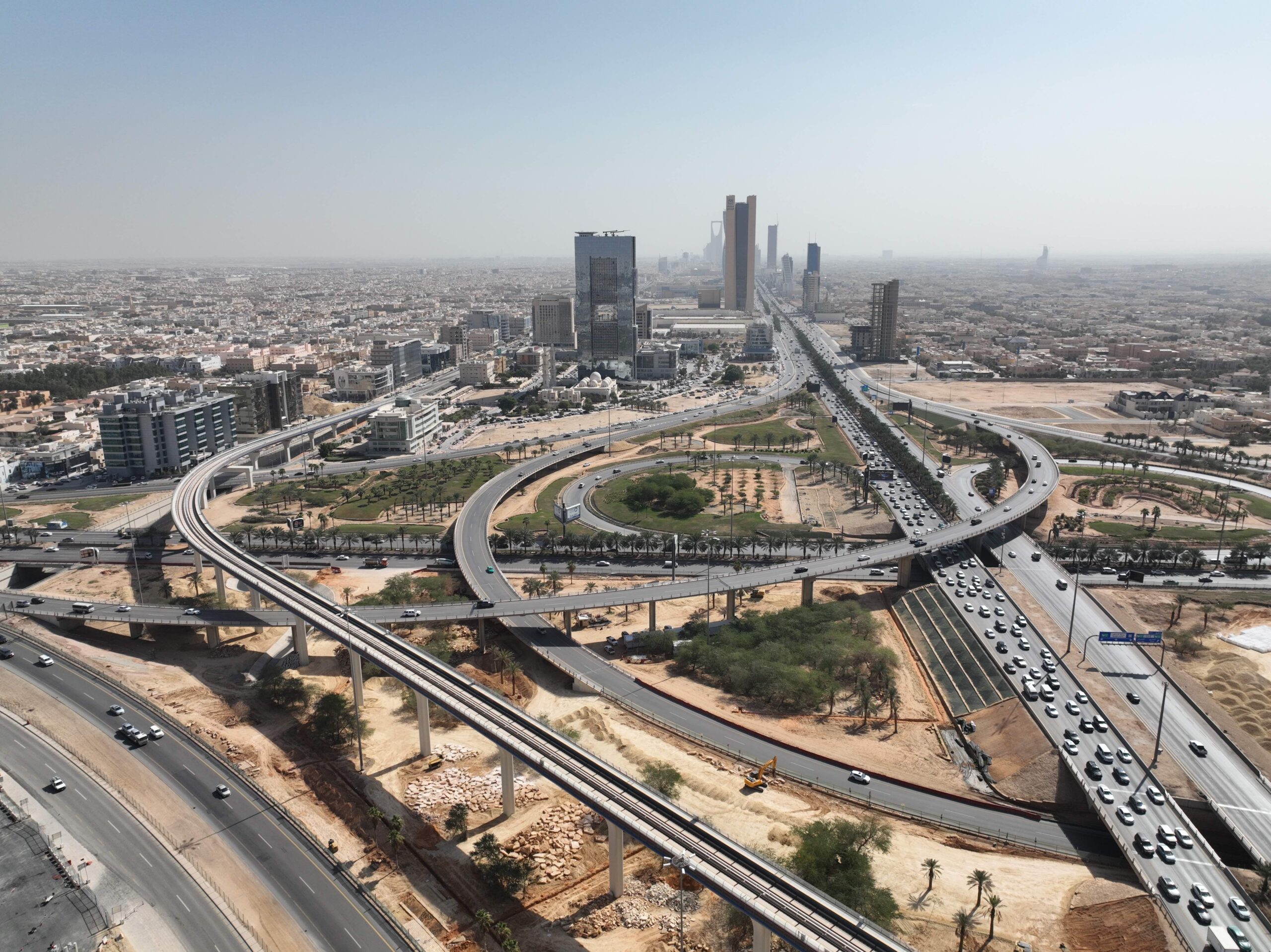 KSA Riyadh Roads Skyline scaled